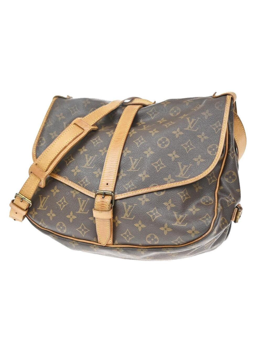 Louis Vuitton Saumur Handbag Canvas 35 #374970L85B